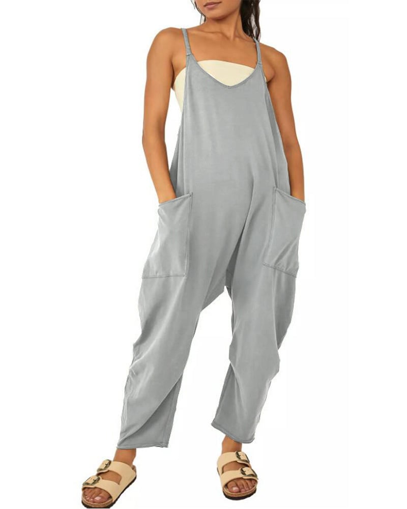 🔥Wide Leg Jumpsuit with Pockets (Buy 2 Free Shipping)