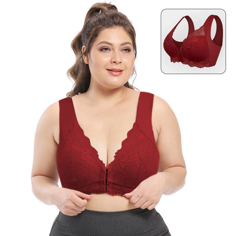 🔥HOT SALE 50% OFF🔥Bra For Women Front Closure 5D Beauty Back Sports Comfy Bra