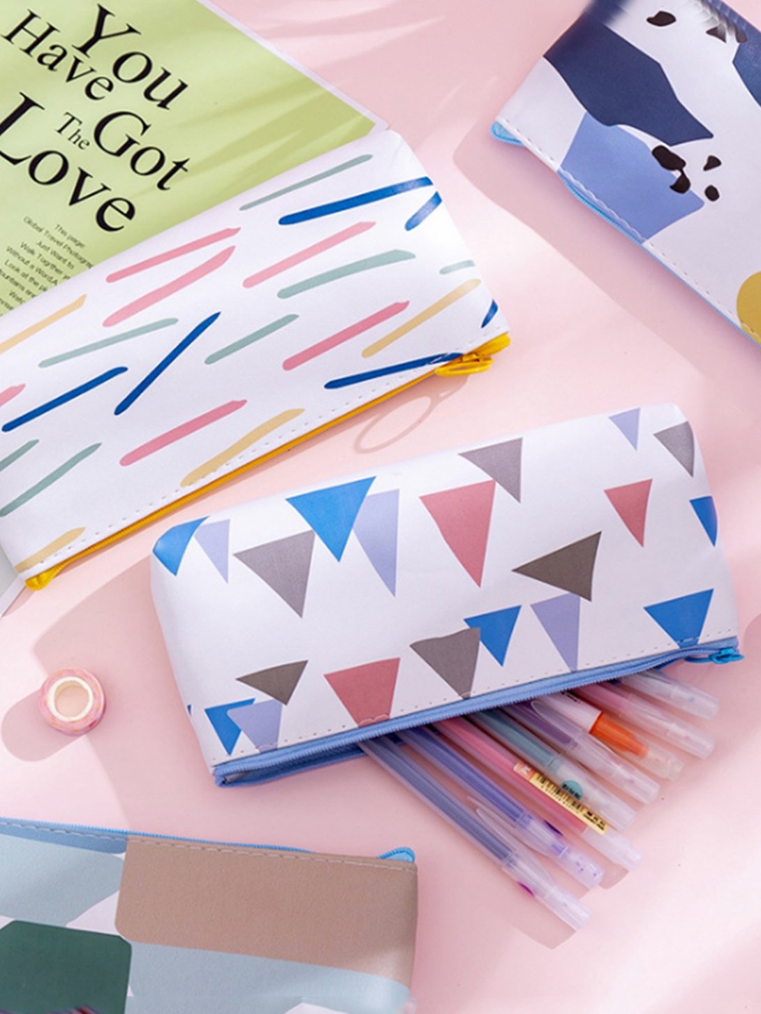 Graphic Print Pencil Case 1pc