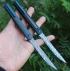 Father's Day Sale🔥Carbon fiber handle Damascus Blade Knife