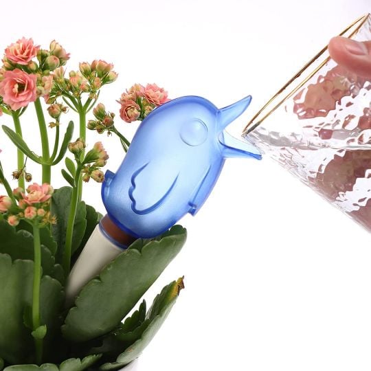 🔥LAST DAY 71% OFF--🌱Self Watering Spike Planter Drip Watering Bird🌱