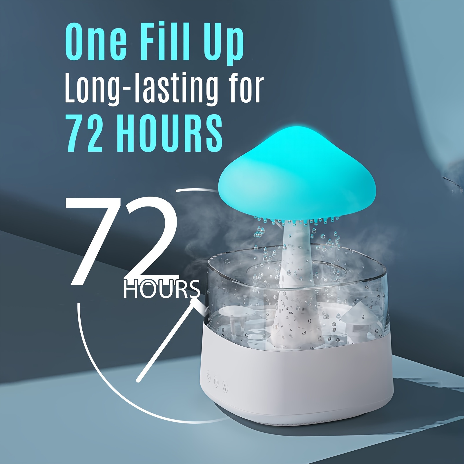 🔥Last Day Promotion - 50% OFF🎁☁️🌨️Rain Cloud Humidifier Water Drops☁️⛈️☔