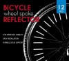 (Summer Flash Sale- 50% OFF) Bicycle Wheel Spoke Reflector (12 pcs)