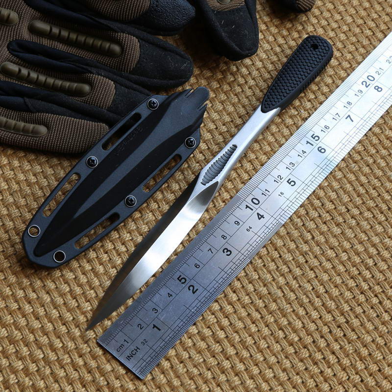 Cold Steel Ice Pick Tea Knife Self-Defense Straight Knife Unedged