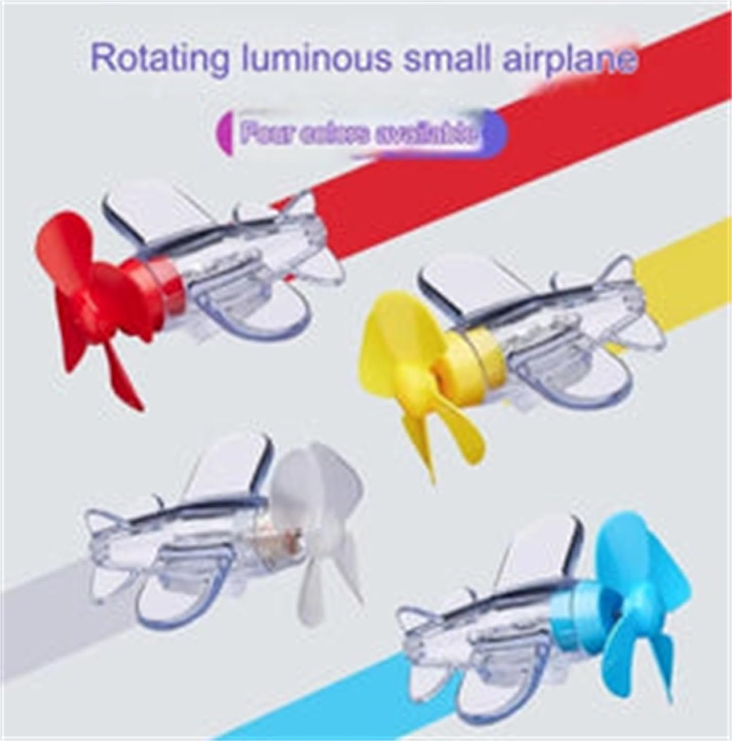 ✈Wind-Powered LED Airplane Propeller