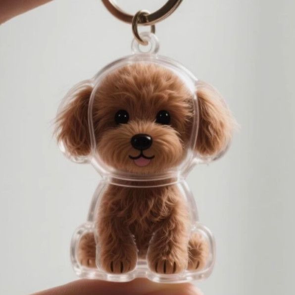 🔥Letzter Tag 50% RABATT-Hundehaarsammler Schlüsselanhänger Charm Gedenk-Aufbewahrungsbox