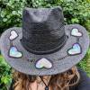 ⏰LAST DAY SALE 50% OFF - Suncatcher Cowgirl Straw Prism Hat
