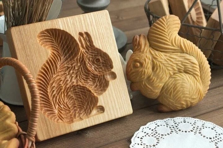 (🎄Christmas Promotion-60%OFF)💖WOOD PATTERNED COOKIE CUTTER - EMBOSSING MOLD FOR COOKIES