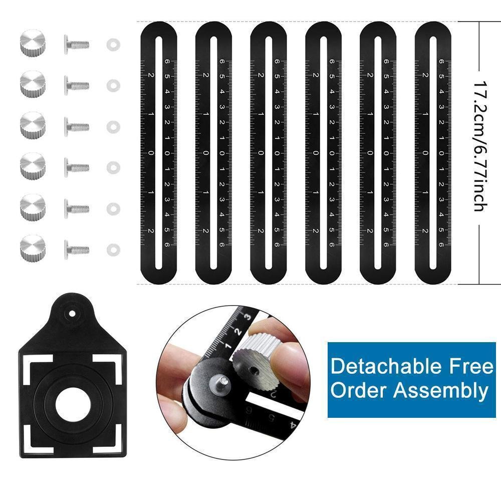 (❤️Father's Day Flash Sale - 50% OFF) Six-sided Aluminum Alloy Angle Measuring Tool , Buy 2 Get Extra 10% OFF