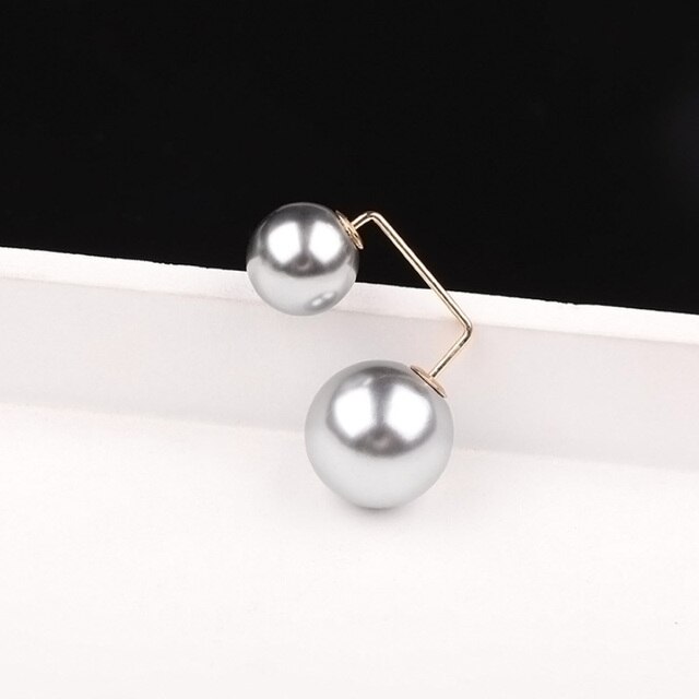 (🎄Christmas Sale-48% OFF)Fashion Double Pearl Pins(2 Pcs/set )🎁Buy 4 Get Free Shipping