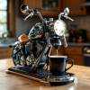 Mini Motorcycle Coffee Machine