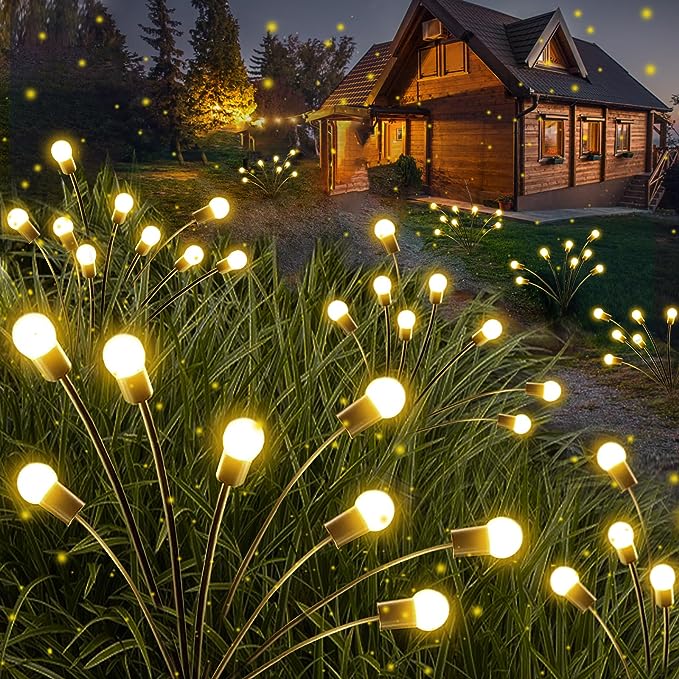 🔥Last Day 49% OFF🔥-IP65 Waterproof Solar Powered Firefly Light