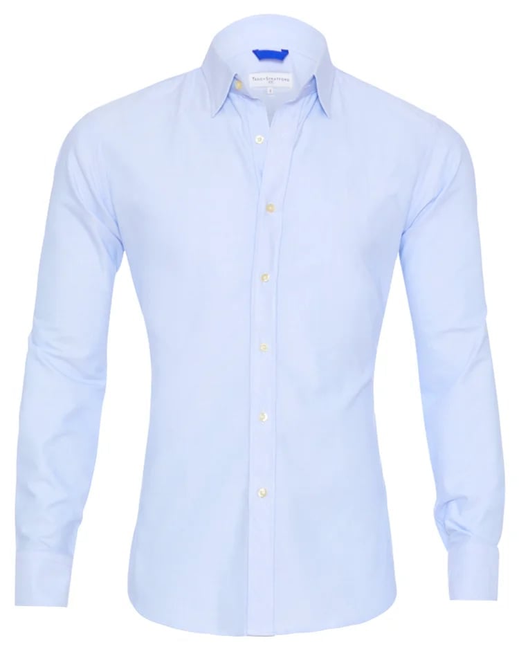 Oxford Stretch Zip Shirt (Buy 2 Free Shipping)