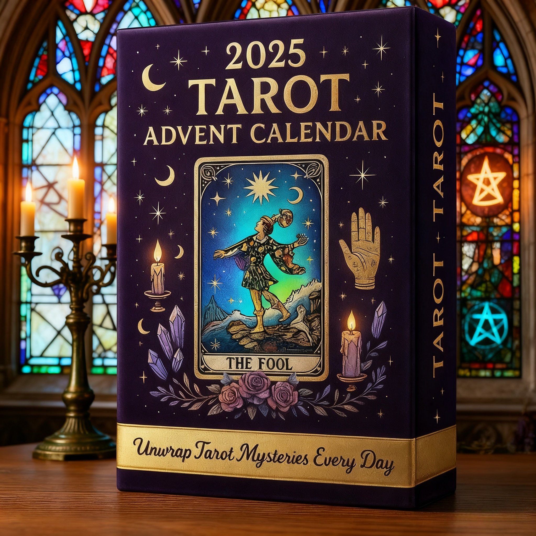 🔥Last Day 50% OFF -🎄Tarot Advent Calendar 2025