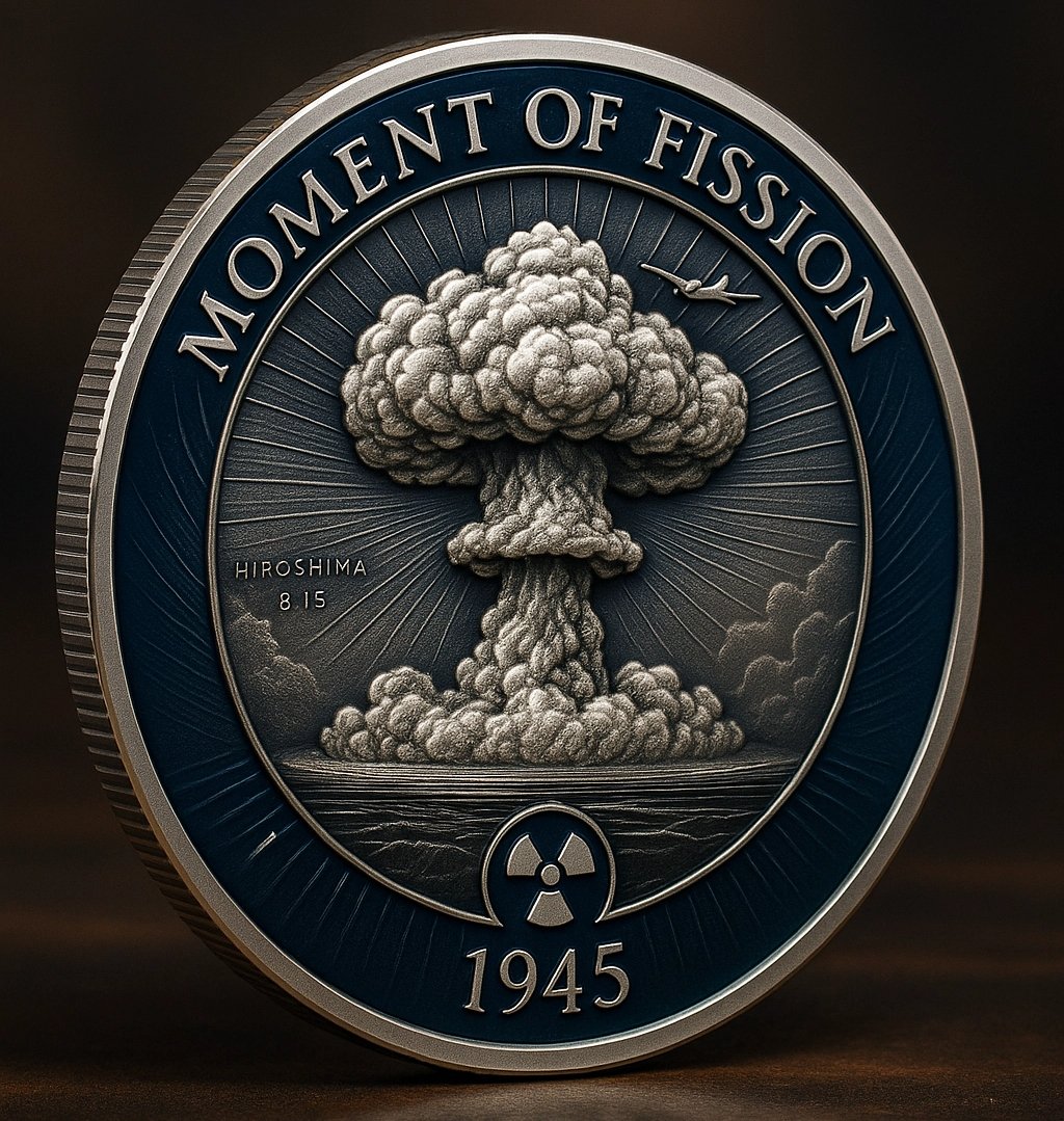 Hiroshima 1945: “Moment of Fission” Memorial Coin