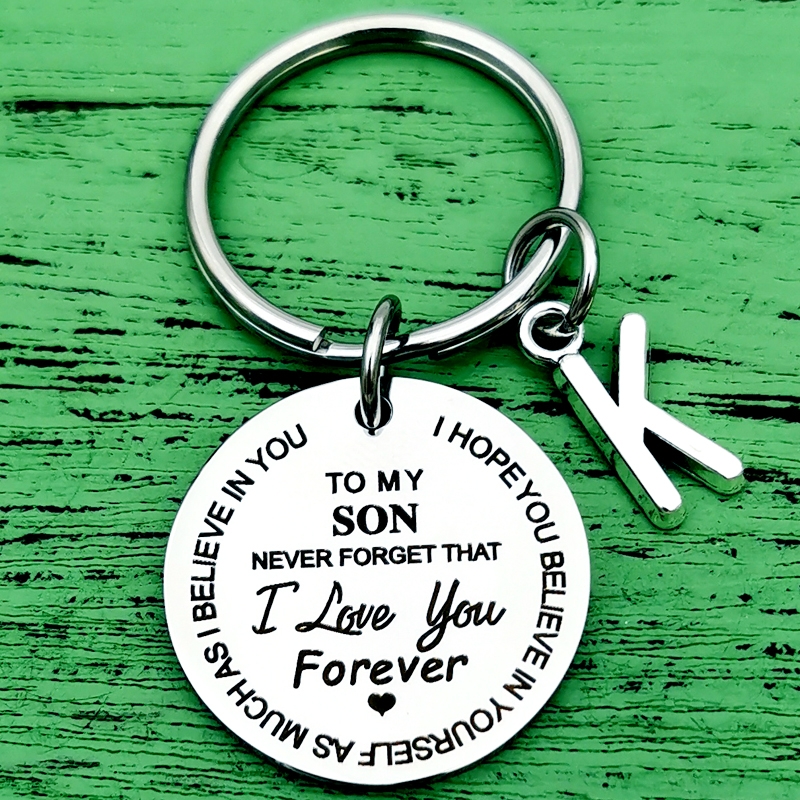 2023 Hot Sale 55% OFF⇝💓 ( Best Father Mother Gift) My Son / Daughter I Love You Forever Keychain