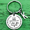 2023 Hot Sale 55% OFF⇝💓 ( Best Father Mother Gift) My Son / Daughter I Love You Forever Keychain