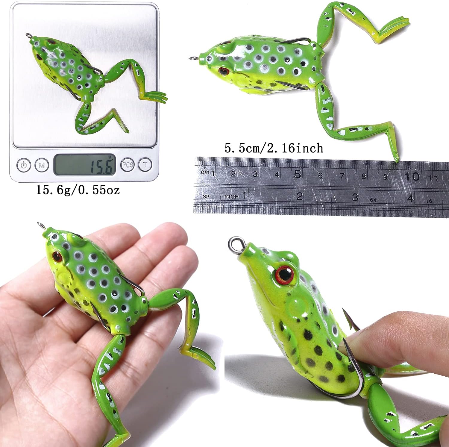 🔥Last Day Clearance Sale 60% OFF🔥Artificial Ultra-Realistic Frog Fishing Lure for Bass Fishing