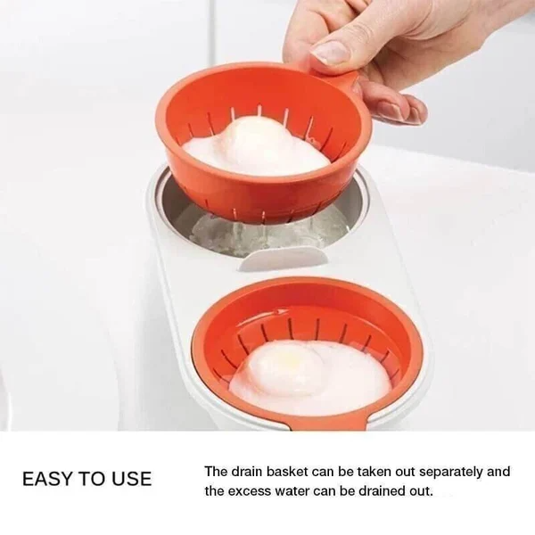(🔥Last Day Promotion- SAVE 48% OFF) Draining Egg Boiler (buy 2 get 1 free NOW)