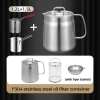 🎁TikTok Last Day Sale - 70% OFF🎉2-in-1 304 Stainless Steel Multifunctional Oil Strainer Pot
