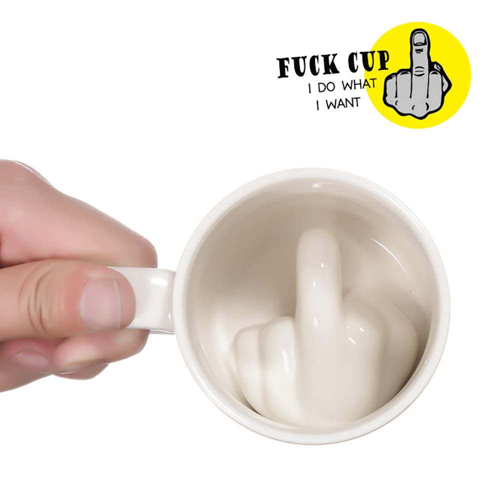 🔥Last Day Promotion- SAVE 49% OFF🎁F*** It Mug Original Middle Finger Prank Mug