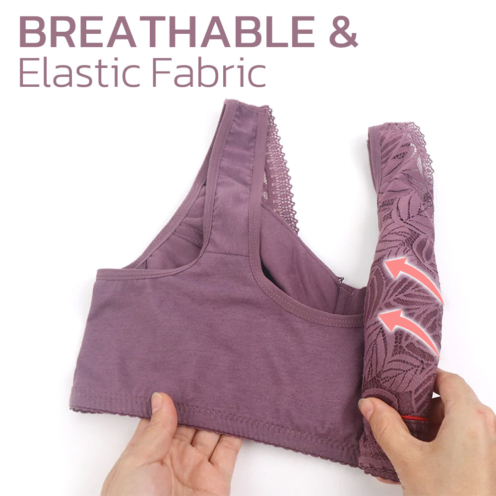 🎁LAST DAY 45% OFF🎁 HealthLift Lymphvity Front Zipper Bra