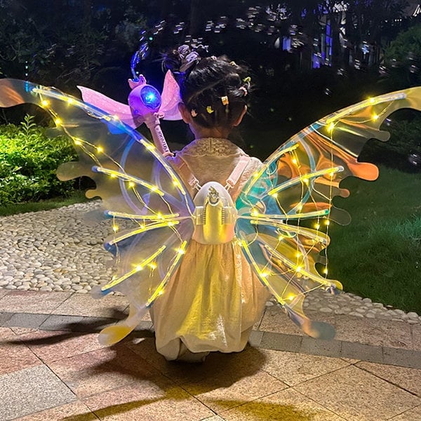 🎅Christmas sale 48% discount -🔥-Electric Butterfly Wings With Music Lights