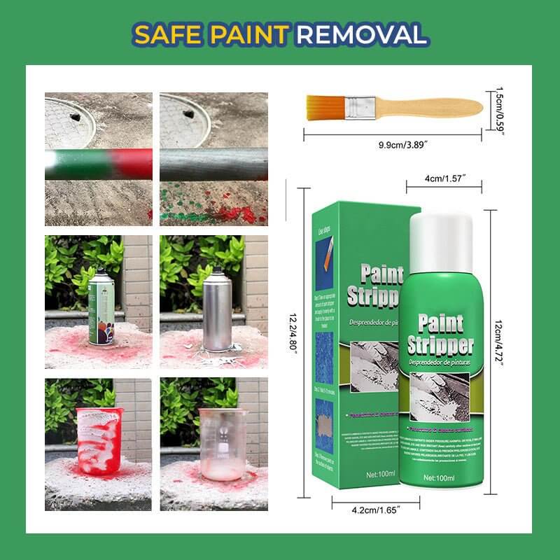 🔥Last Day Promotion 50% OFF🔥High-Efficiency Paint Remover(🎁Gift Free Brushes)
