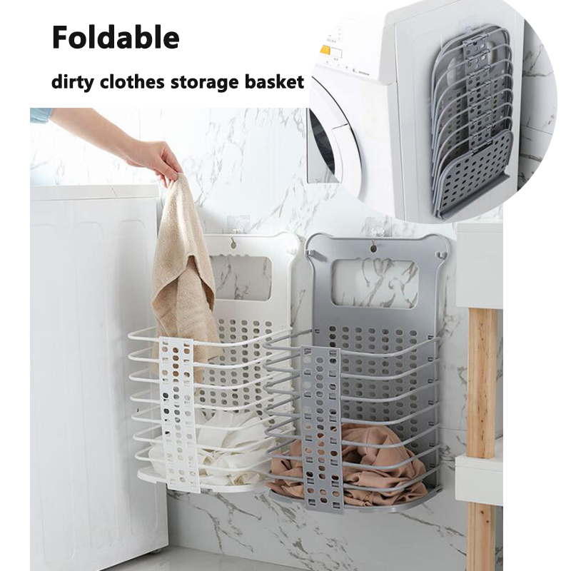(🔥Last Day Promotion- SAVE 48% OFF)Foldable Hanging Laundry Basket(BUY 2 GET FREE SHIPPING)