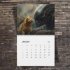 🔥Last Day Promotion 70% OFF🔥2025 Calendar Science Fiction Movie X Cat⚡️Buy 2 Free Shipping