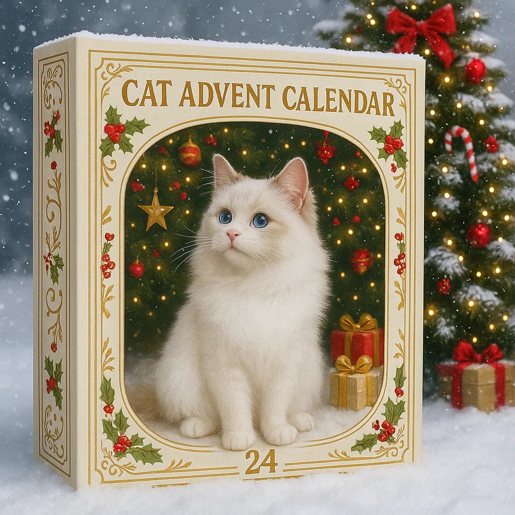🌲Christmas Gift--Purrfect Christmas – Cat Lovers Advent Calendar 2025