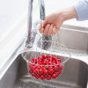 (🎅Christmas Sale 48% OFF) Stainless Steel Foldable Strainer Basket Colander(BUY 2 GET 1 FREE)