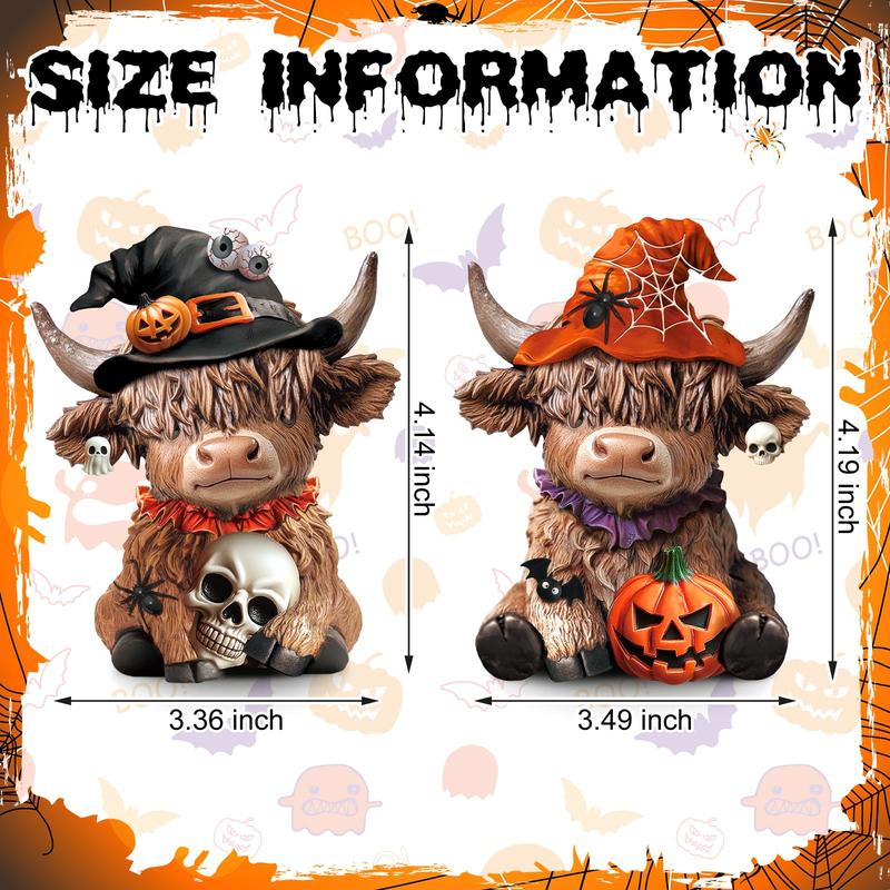 💥LAST DAY SALE 50% OFF💥Highland Cow Figures 2Pcs