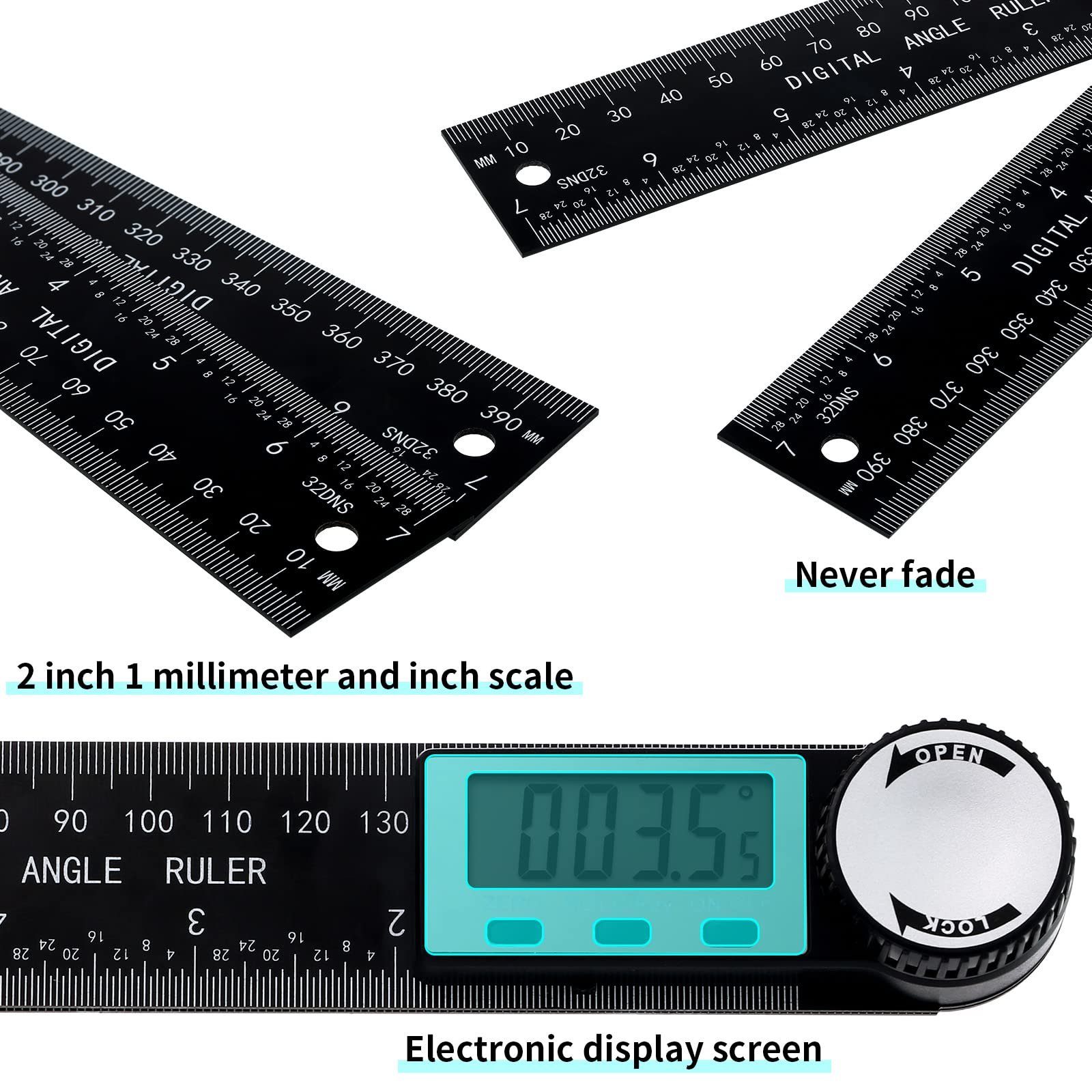 🔥 BUY 3 GET 1 FREE—Digital Angle Finder for Precise Measurements