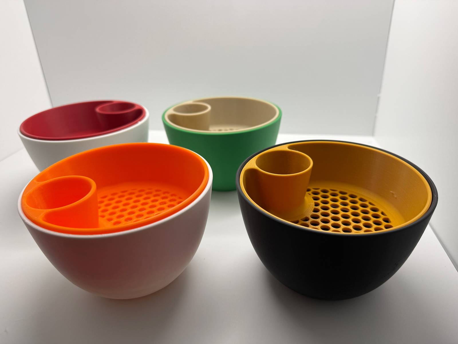 Snack Bowl with Shell Slot