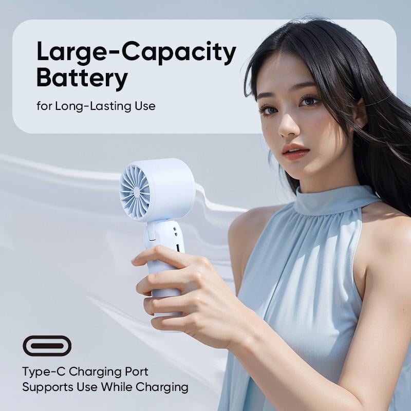 🎁TikTok Last Day Sale - 70% OFF🎉Magic Cool™  3 in 1 Mini Handheld Cooling Fan