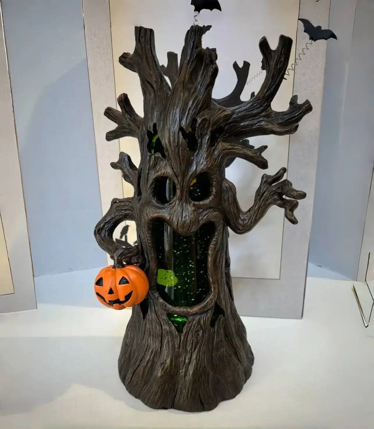 ⏰LAST DAY SALE 50% OFF💥LED Pumpkin Halloween Horror Tree Flash Column Tree