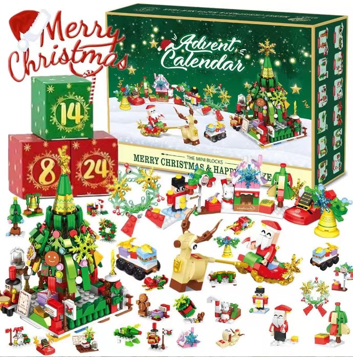 🔥2024 Christmas New Early Sale 59% Off🌲Christmas Building Blocks Ornaments
