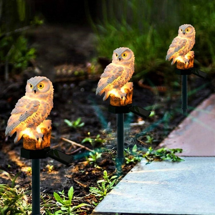 🔥Limited Time Sale 48% OFF🦉 Eagle Figure Garden Solar Post (BUY 2 GET FREE SHIPPING)