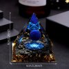 🔥Last Day Promotion 50% OFF -🎁- 💎💎💎Natural Stone Pyramid Inlaid With Lapis Lazuli Ball Decoration🌠