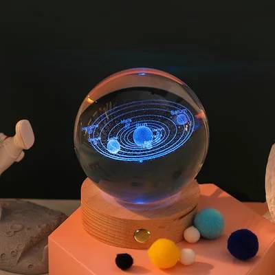 (🔥Last Day Promotion 50% OFF) 3D Planet Crystal Ball - Buy 2 Get Extra 10% OFF & FREE SHIPPING