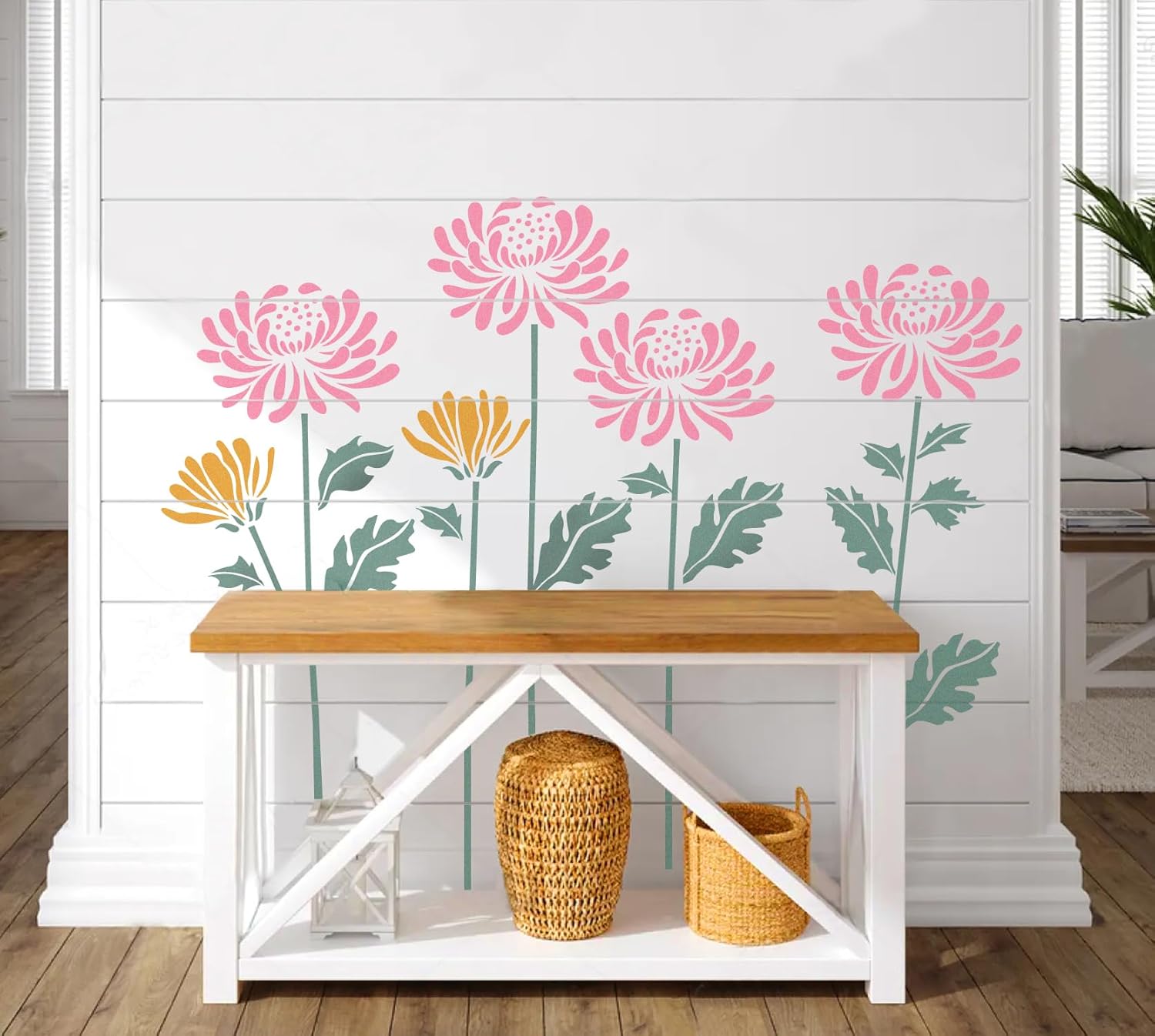 🌲Early Christmas Sale 48% OFF🎁Blooming Flowers Stencil Kit🌻DIY Decoration❤️Buy 2 Save 10% OFF