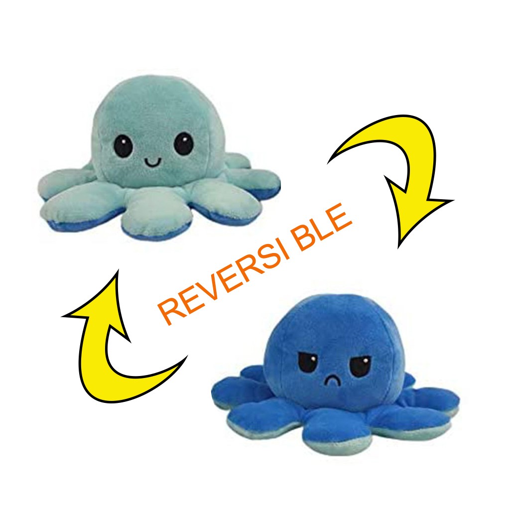 (NEW YEAR PROMOTION -50% OFF)Reversible Flip octopus Plush Stuffed Toy