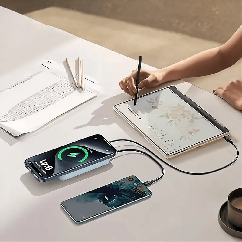 🎁Letzter Tag 49 % RABATT🔥 Tragbare kabellose magnetische Powerbank
