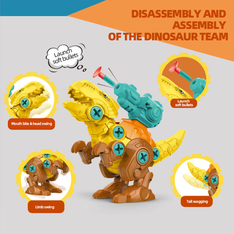 (Last Day Promotion - 50% OFF ) DIY Dinosaur Toy Construction Set, Buy 2 Free Shipping