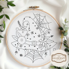 💖Halloween Embroidery KIT - Very easy to get started