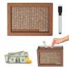 🎁Last Day Sale 49% OFF🎁Cash Vault Wooden Savings Box