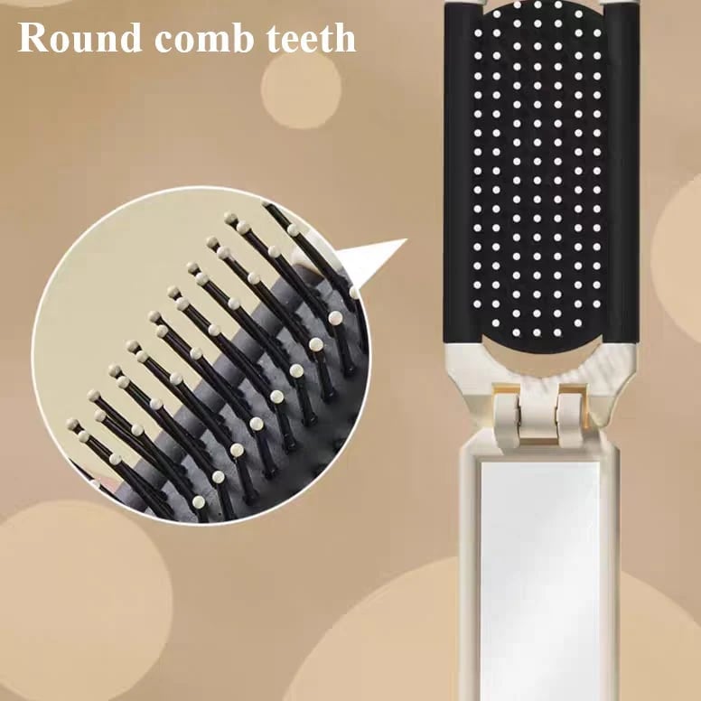 🍂TikTok Fall Mega Sale - 70% OFF🎉Portable Mini Air Cushion Comb with Removable Mirror
