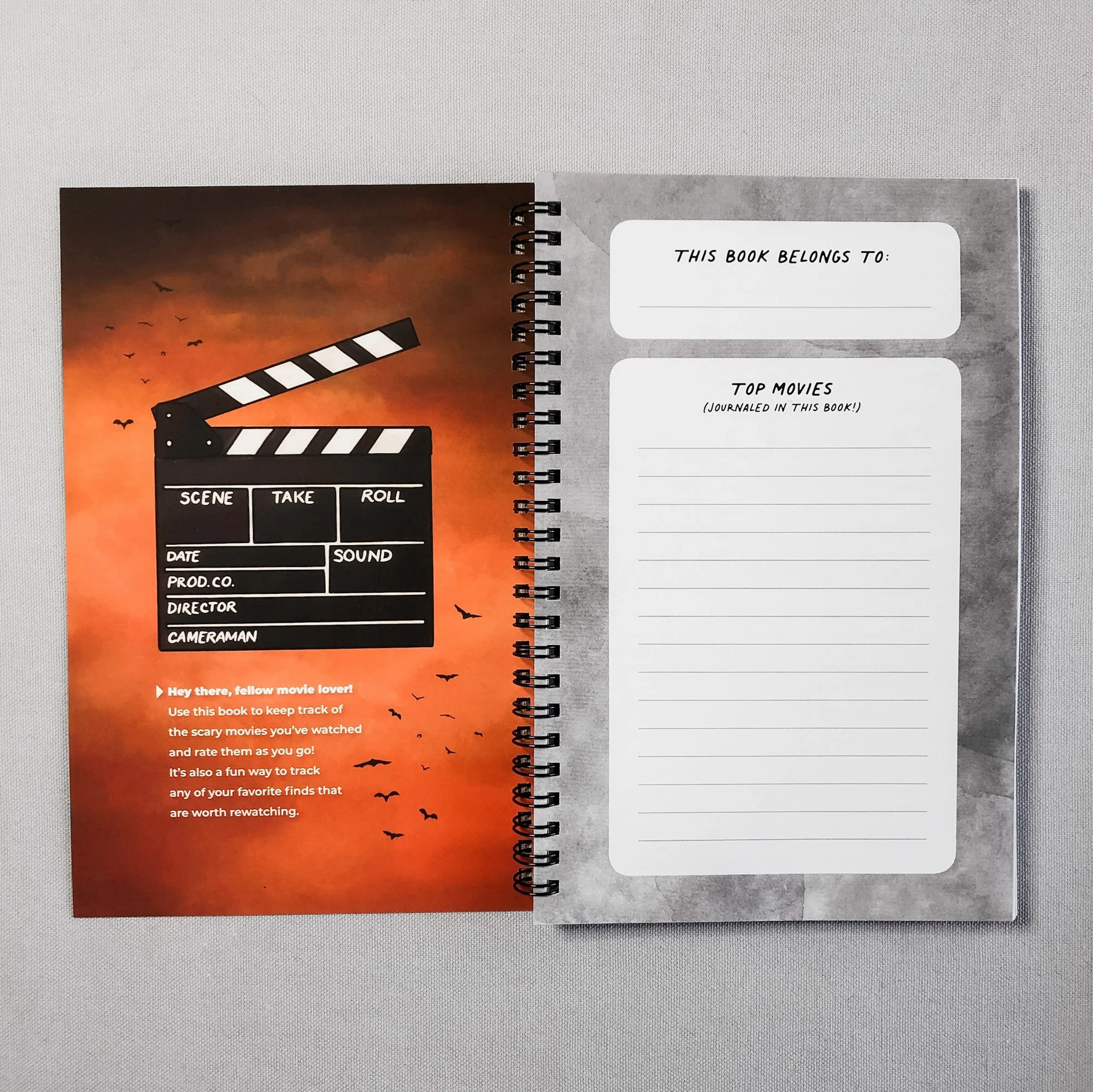 🔥Last Day Promotion 60% OFF🎁Horror Movie Review Journal