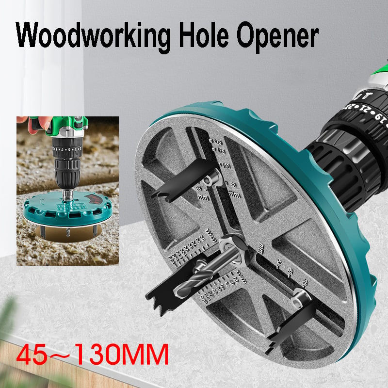 (Last Day Promotion - 50% OFF) Adjustable Hole Saw Diameter Woodworking Cutting Tools Hole Opener-BUY 2 FREE SHIPPING